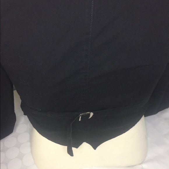 Cricket By The Creek Black Aztec Mid-shirt Button - Picture 4 of 7